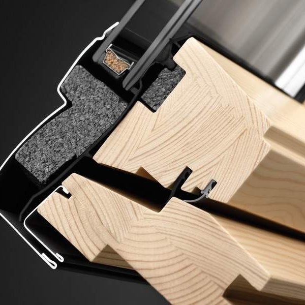 Ventana de Techo Proyectante Veluc GPL 3070 Madera