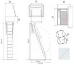 Escalera mod. Terraza