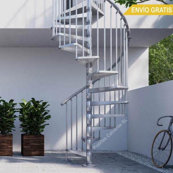 Escalera Caracol Exterior Zink
