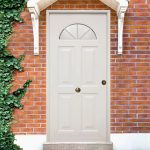 Puerta de Entrada Metálica de Seguridad Coral Cristal Blanca