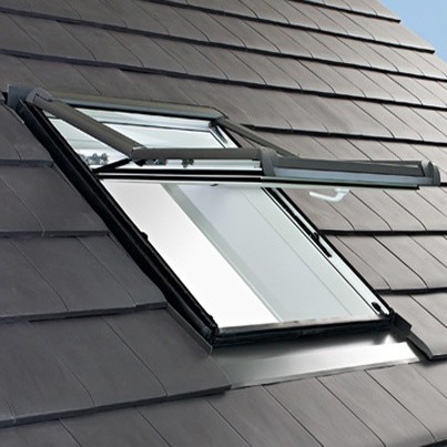 Proyectante/Pivotante PVC Roto Designo R75PVC