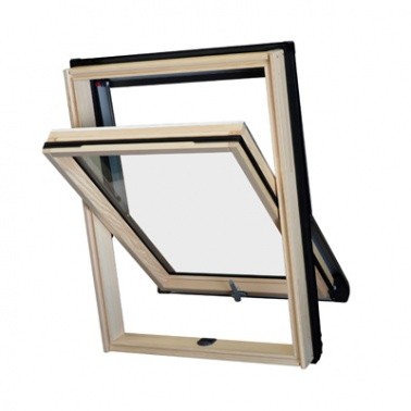 Ventana de Techo Giratoria Pino Roto Designo R45