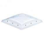 Ventana de Cubierta Plana Velux. Con Cúpula Acrílica.