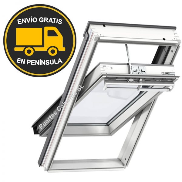 Ventana de Techo Giratoria Velux Íntegra Blanca