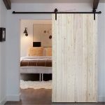 Kit Puerta Corredera Madera Granero Lacada Blanca