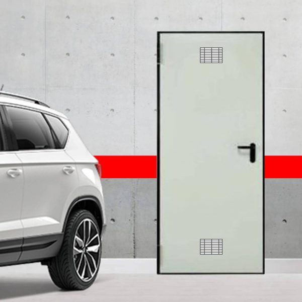 Puerta Cortafuegos con rejillas intumescentes