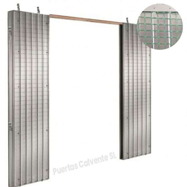 Armazón para Puerta Corredera Doble revocar - Puertas Calvente