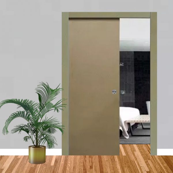 Kit Puerta Corredera Lisa MDF